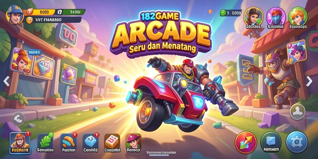 Tampilan screenshot dari gameplay 182GAME yang menegangkan dan menyenangkan.