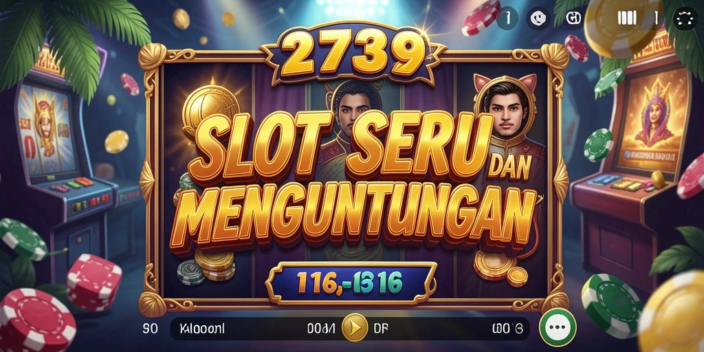 Screenshot gameplay 2739 yang menampilkan mesin Slot yang menarik.