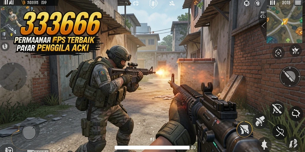 Tampilan aksi mendebarkan dalam gameplay <strong>333666</strong> yang menegangkan.
