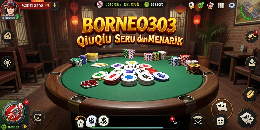 Screenshot dari gameplay QiuQiu yang seru di BORNEO303.