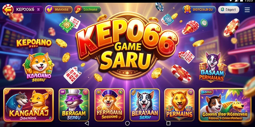 Screenshot KEPO66 menampilkan gameplay Kasino yang seru dan interaktif.