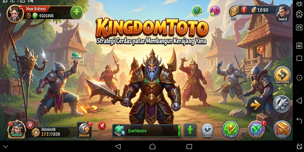 Tampilan gameplay menarik dari KINGDOMTOTO dengan strategi yang mendebarkan.