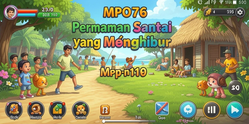 Screenshot MPO76 menampilkan gameplay yang seru dan menghibur.