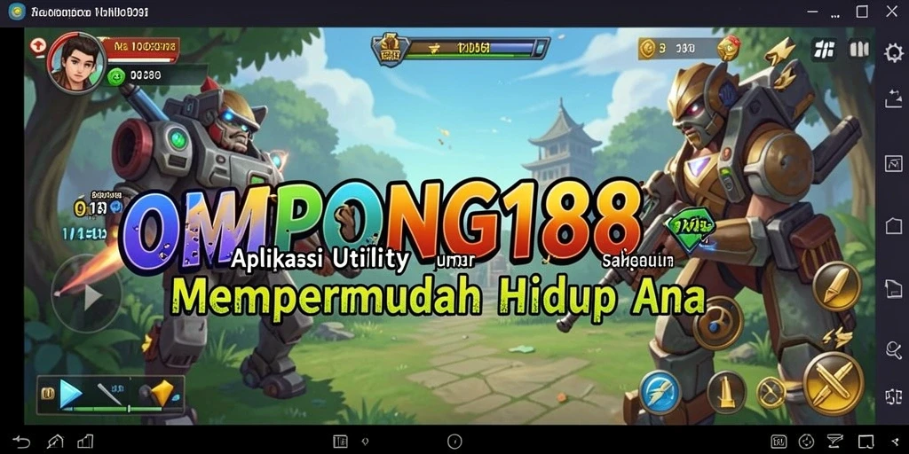 Tampilan antarmuka OMPONG188 yang sederhana dan fungsional.