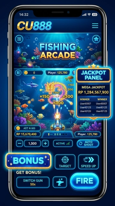 Screenshot tampilan utama cu888 yang menampilkan berbagai kategori aplikasi.